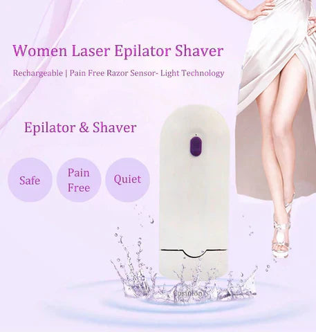 𝐇𝐨𝐦𝐞𝐞𝐚𝐬𝐞 ™Purple Epilator – آلة إزالة الشعر البنفسجية Auraé