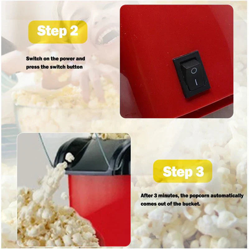 𝐇𝐨𝐦𝐞𝐞𝐚𝐬𝐞 ™Popcorn Popper Maker Zayna Mall