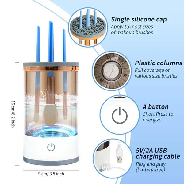 𝐇𝐨𝐦𝐞𝐞𝐚𝐬𝐞™ Makeup Brush Cleaner – منظف فرش المكياج Auraé