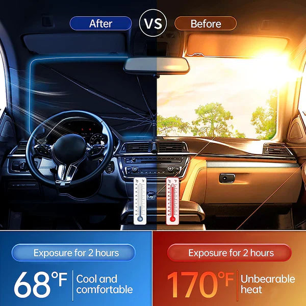 Vivenza ™Car Umbrella – مظلة سيارة Vivenza