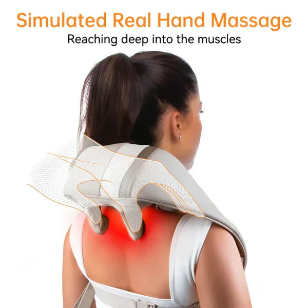 𝐇𝐨𝐦𝐞𝐞𝐚𝐬𝐞™ Kneading Massager (Shoulder and Neck) – مدلك عجن للكتف والرقبة Auraé