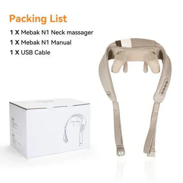 𝐇𝐨𝐦𝐞𝐞𝐚𝐬𝐞™ Kneading Massager (Shoulder and Neck) – مدلك عجن للكتف والرقبة Auraé