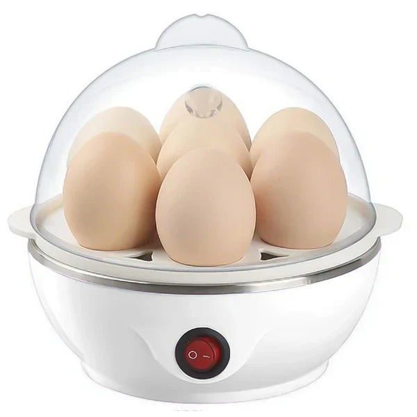 𝐇𝐨𝐦𝐞𝐞𝐚𝐬𝐞 ™Electric Egg Cooker 7 Eggs Steamer Zayna Mall