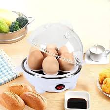 𝐇𝐨𝐦𝐞𝐞𝐚𝐬𝐞 ™Electric Egg Cooker 7 Eggs Steamer Zayna Mall