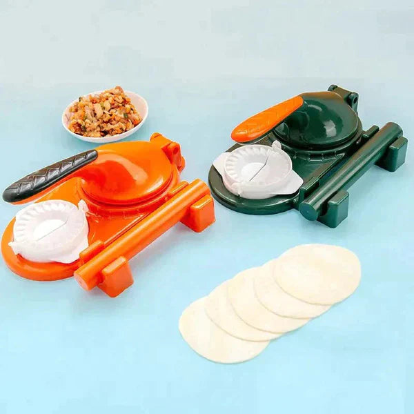 𝐇𝐨𝐦𝐞𝐞𝐚𝐬𝐞 ™2 in 1 Multifunctional Samosa & Dumpling Maker Zayna Mall
