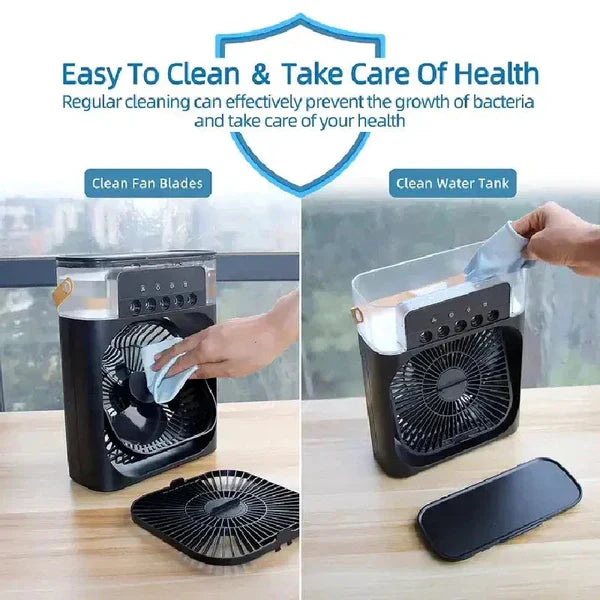 𝐇𝐨𝐦𝐞𝐞𝐚𝐬𝐞 ™Mini Air Coolerهيكساليفينغ™ ميني مكيف الهواء المحمول Novara