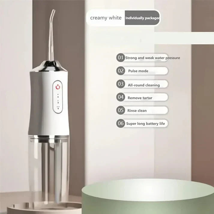 𝐇𝐨𝐦𝐞𝐞𝐚𝐬𝐞 ™3 In 1 Oral Irrigatorجهاز ري الفم 3 في 1 Auraé