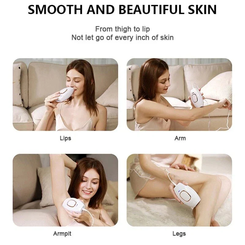 𝐇𝐨𝐦𝐞𝐞𝐚𝐬𝐞 ™ IPL Laser Hair Removal – جهاز إزالة الشعر بالليزر IPL Auraé