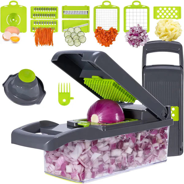 𝐇𝐨𝐦𝐞𝐞𝐚𝐬𝐞™ Multifunctional Vegetable Slicer Zayna Mall