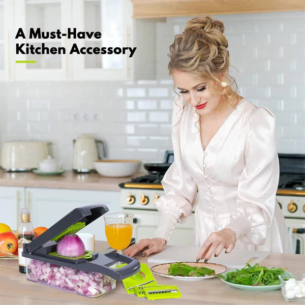 𝐇𝐨𝐦𝐞𝐞𝐚𝐬𝐞™ Multifunctional Vegetable Slicer Zayna Mall