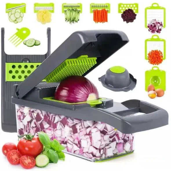 𝐇𝐨𝐦𝐞𝐞𝐚𝐬𝐞™ Multifunctional Vegetable Slicer Zayna Mall